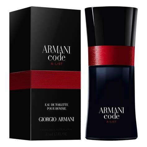 armani code list.